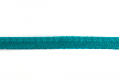 Paspelband elastisch petrol (1 m)